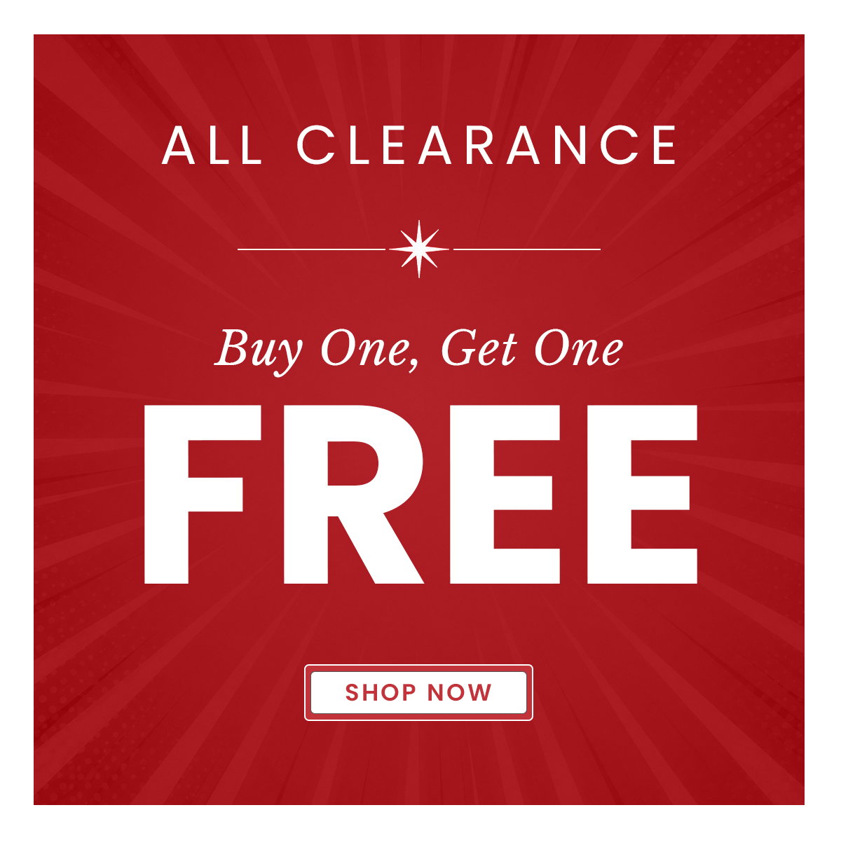 bogo clearance