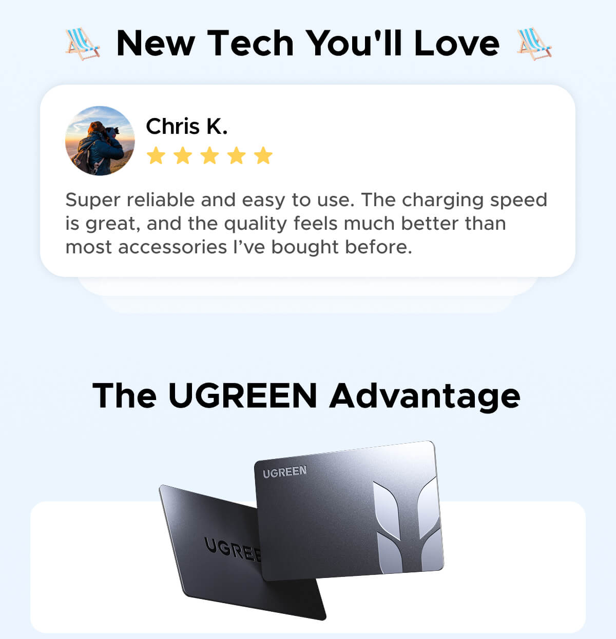 The UGREEN Advantage