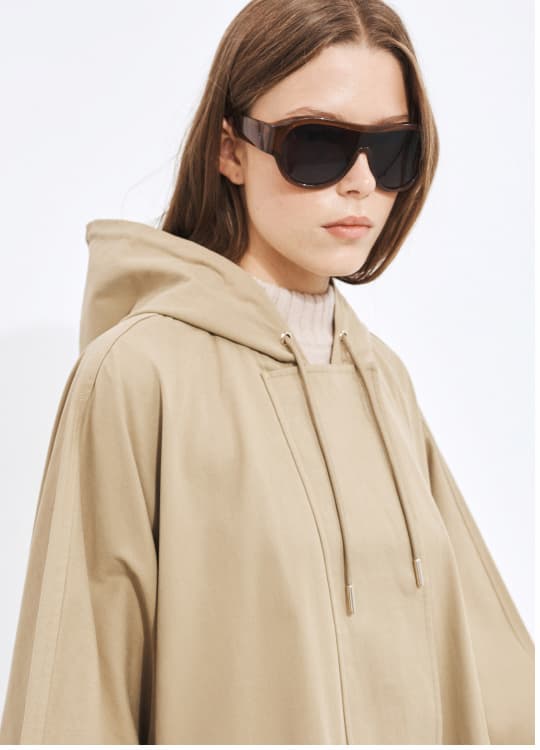 Contrast Anorak Jacket