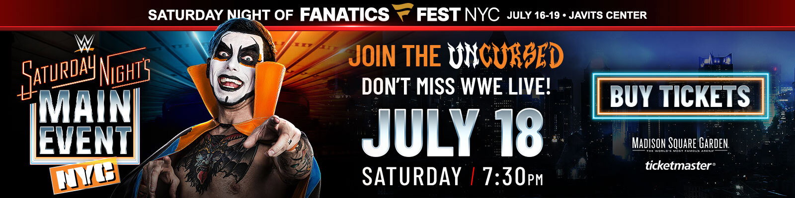 SNME MSG Tickets On Sale Now