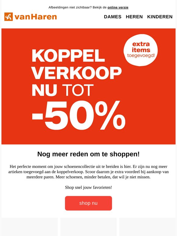 Extra toevoegingen in de koppelverkoop! 🛍️