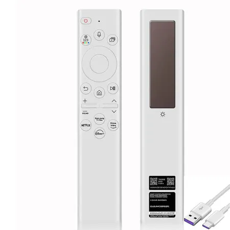 for Samsung Frame TV Solar Remote, for 2018-2024 Samsung Remote Control for Smart TV with Voice Control