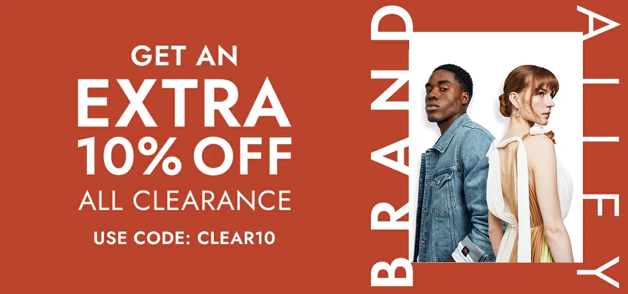 Get An Extra 10% Off All Clearance Use Code CLEAR10