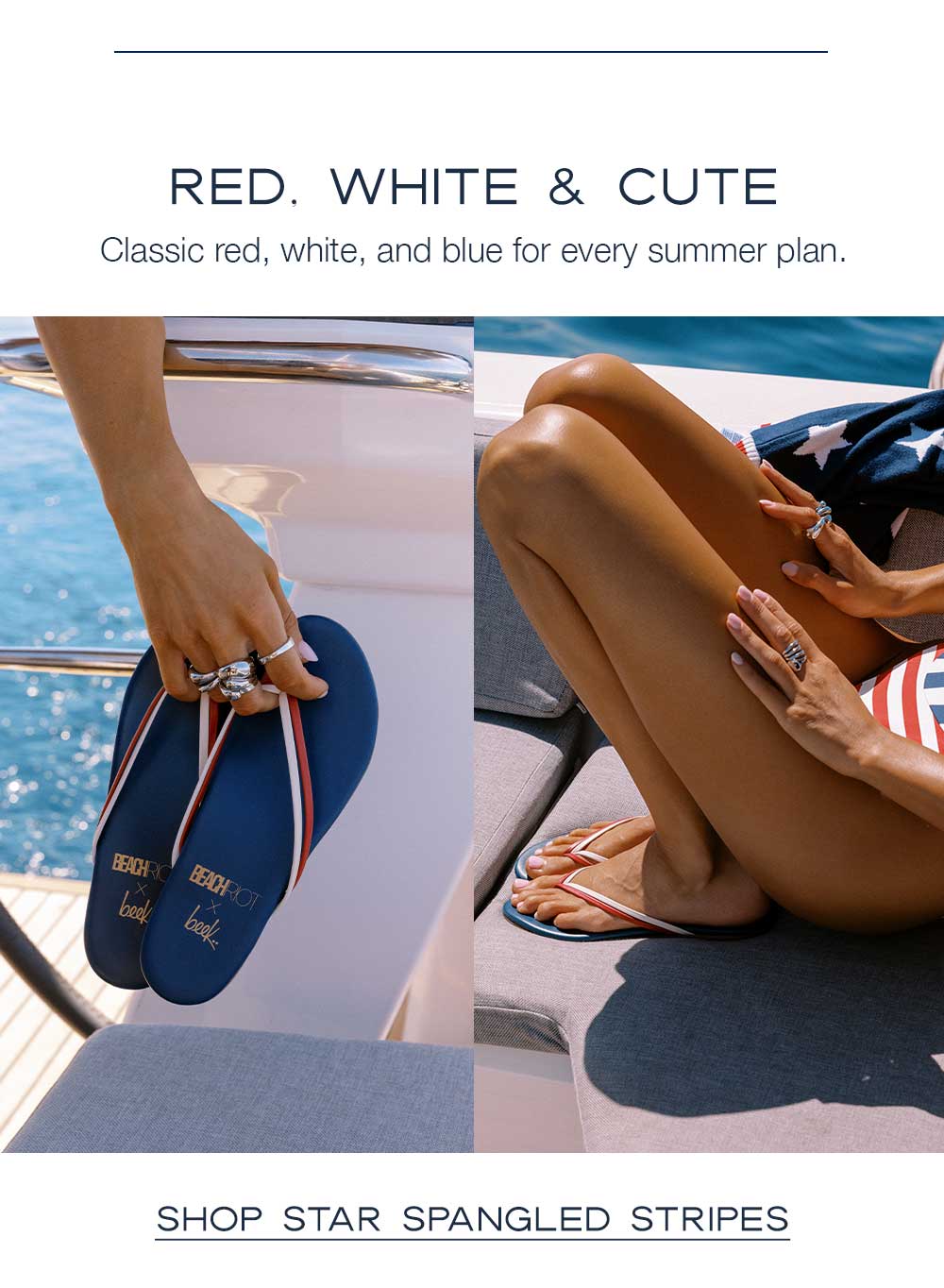 Red white and blue