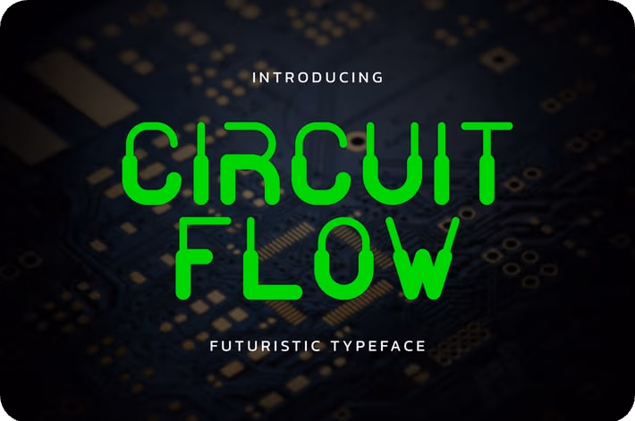 Circuit Flow - Font