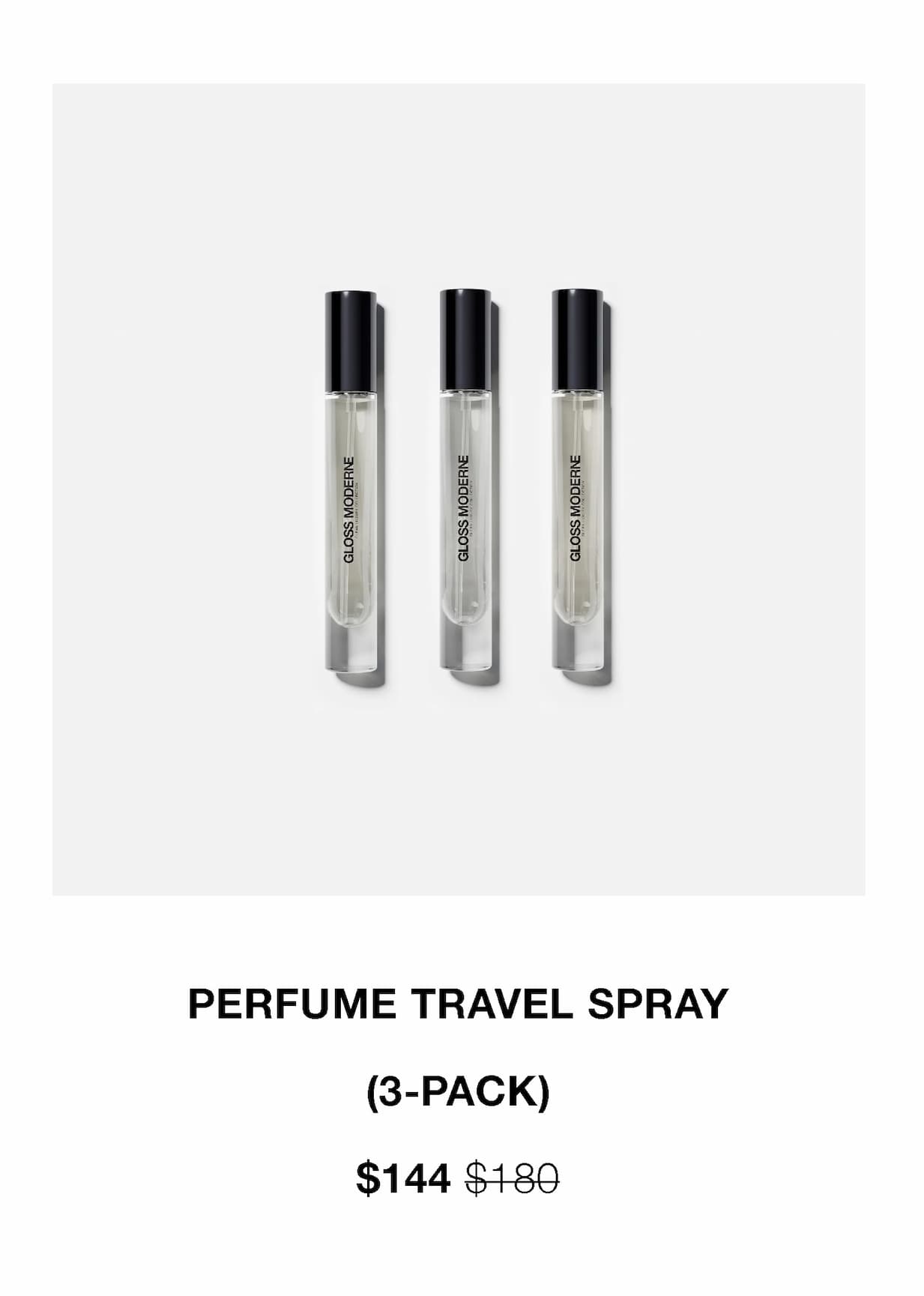  Clean Luxury Perfume Travel Spray - Parfum (3-pack)