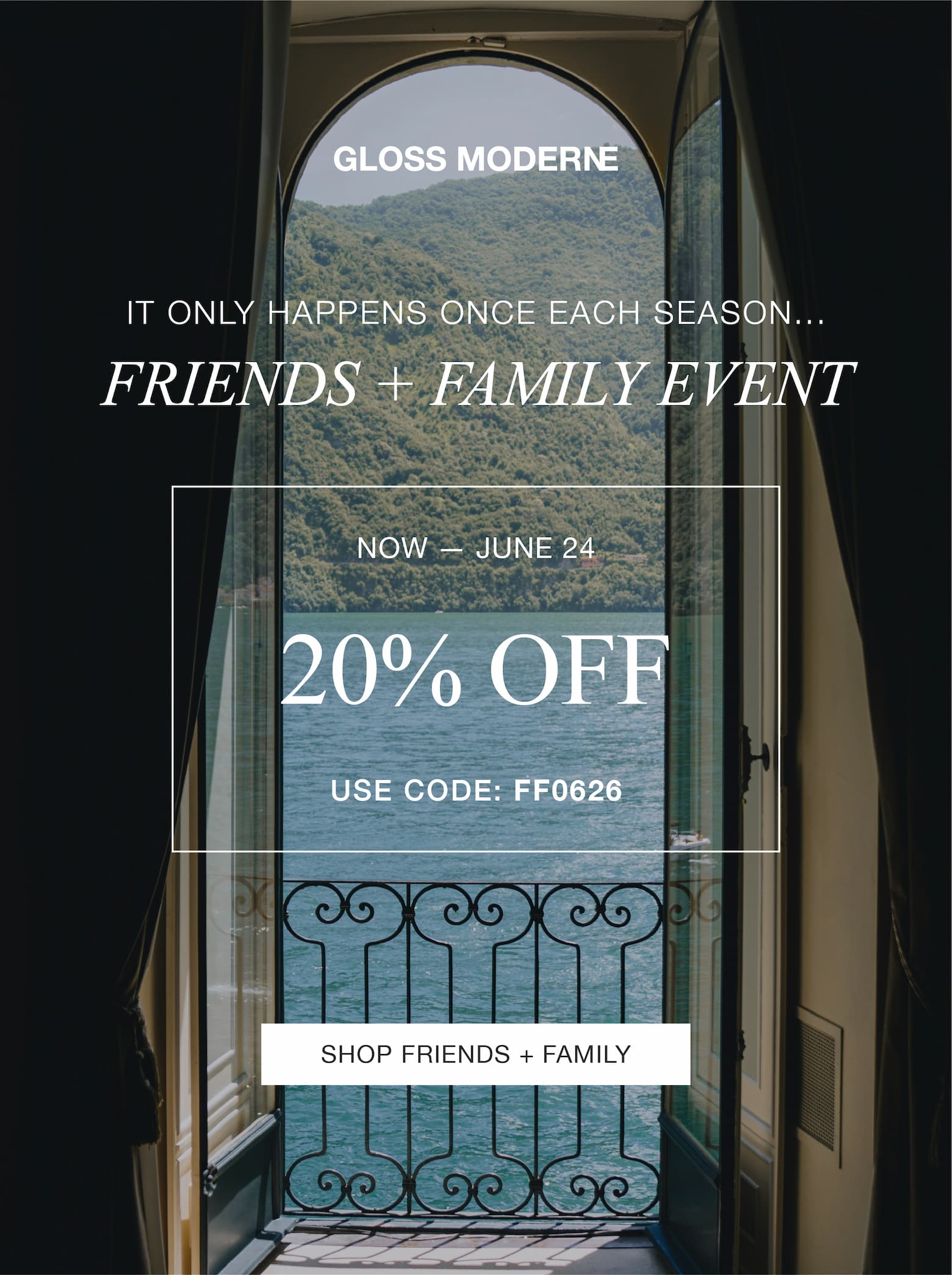 SHOP FRIENDS+FAMILY
