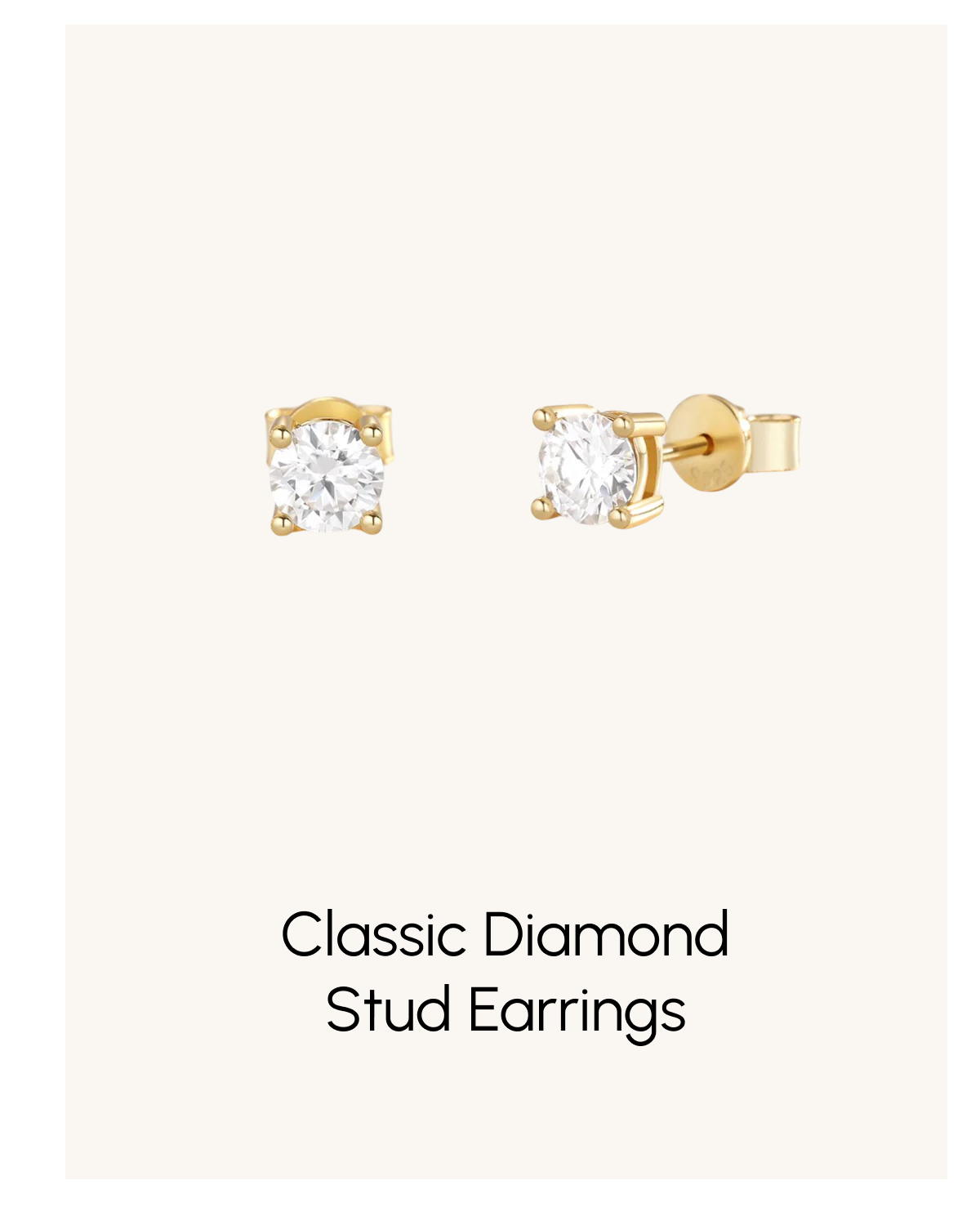 Classic Diamond Studs