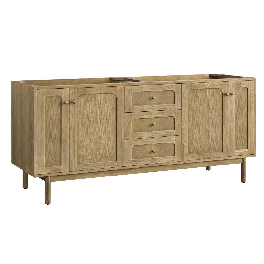 Laurent 72'' W Double Bathroom Vanity Base