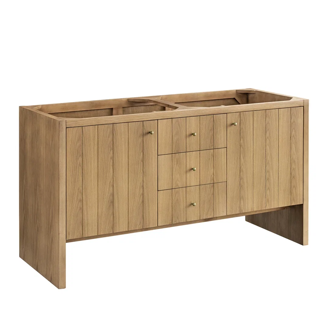 Hudson 60'' W Double Bathroom Vanity Base