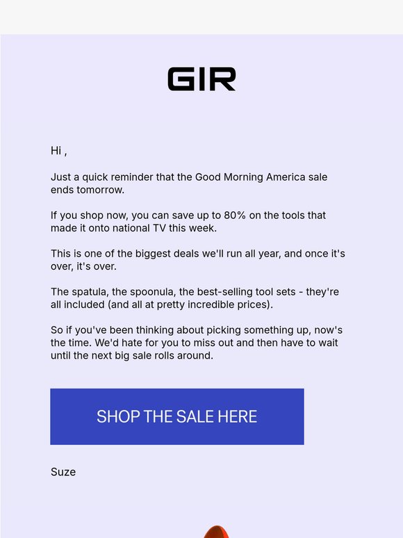 Last chance for up to 80% off