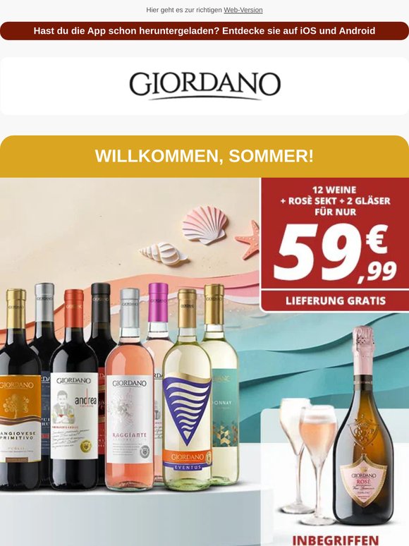 Lieferung gratis – Nur noch wenige Stunden ... 🔥