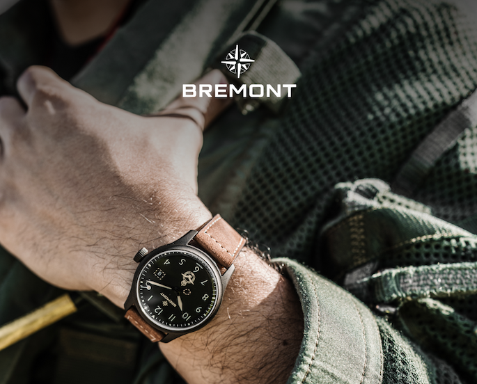 HMAF Terra Nova 40.5 Date Leather Strap