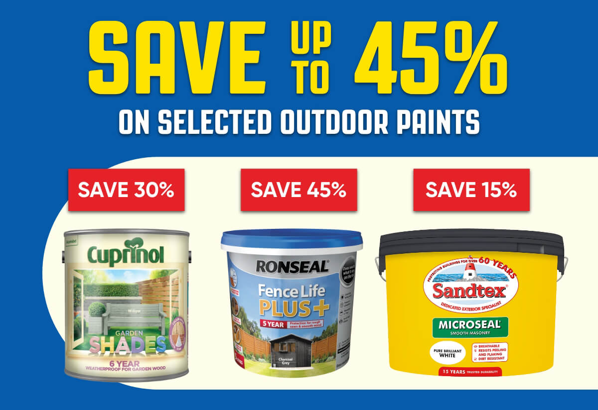 Savings On Outdoor Paint