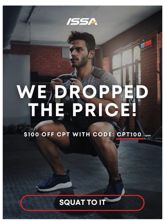 Drop it like a squat (the tuition, that is). ⬇️