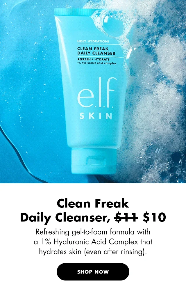 Holy Hydration! Clean Freak Daily Cleanser