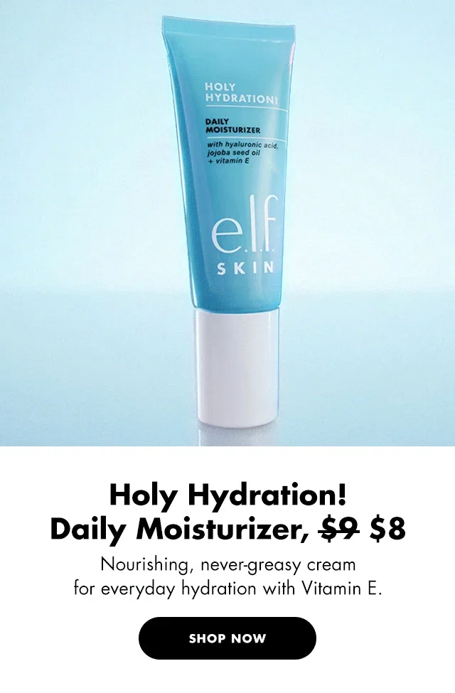 Holy Hydration! Daily Moisturizer