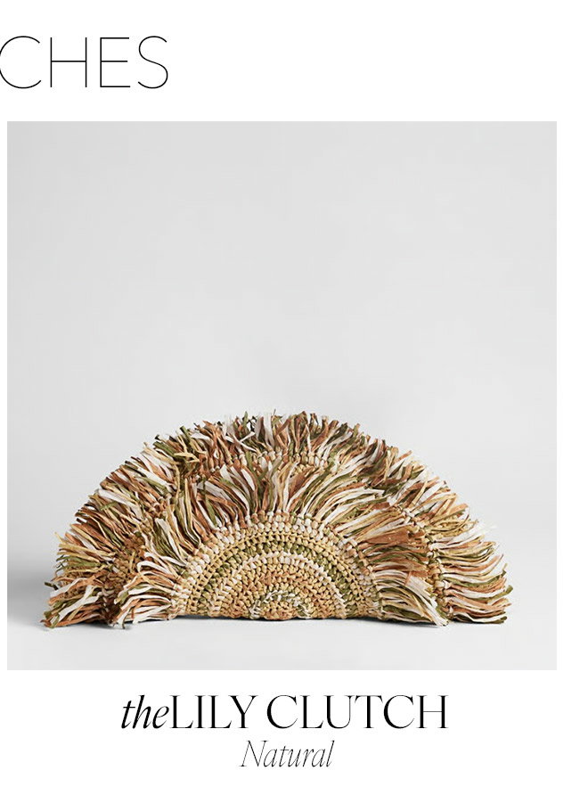 The Lily Clutch | Natural