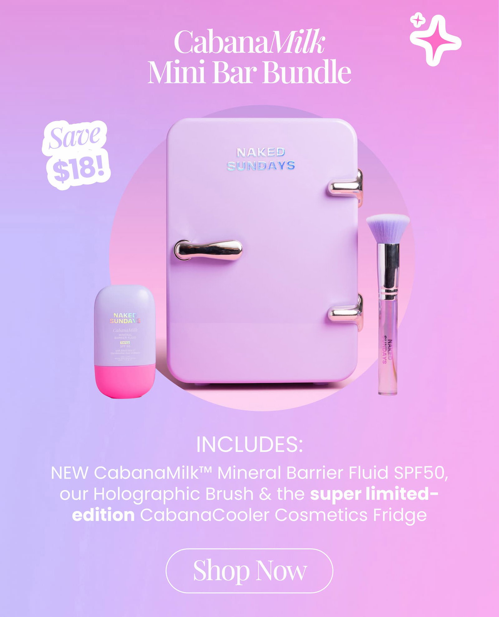CabanaMilk Mini Bar bundle