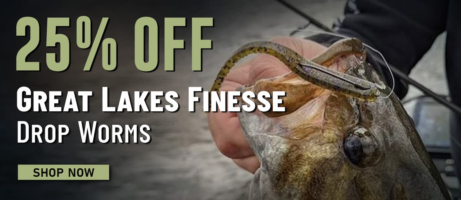 25% Off Great Lakes Finesse Drop Worms Shop Now