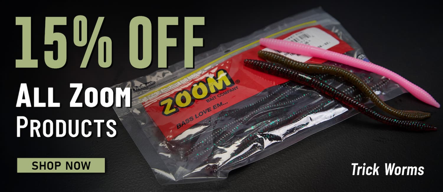15% Off All Zoom Products Trick Worm Shop Now