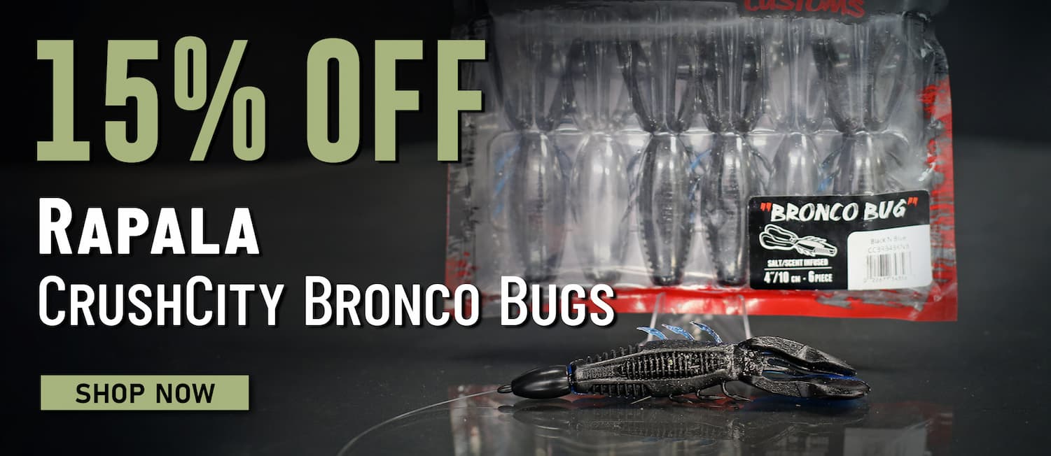 15% Off Rapala CrushCity Bronco Bugs Shop Now