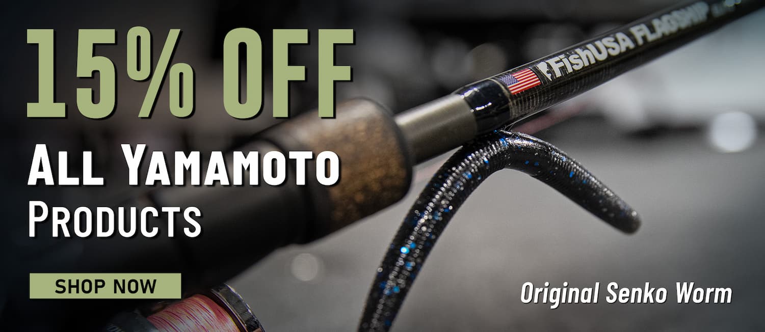 15% Off  All Yamamoto Products Original Senko Worms Shop Now
