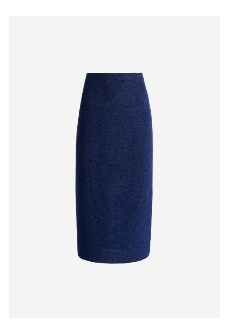 Margot Skirt In Metallic Knit