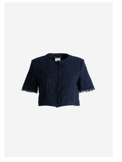 Sabine Bolero In Starlight Tweed