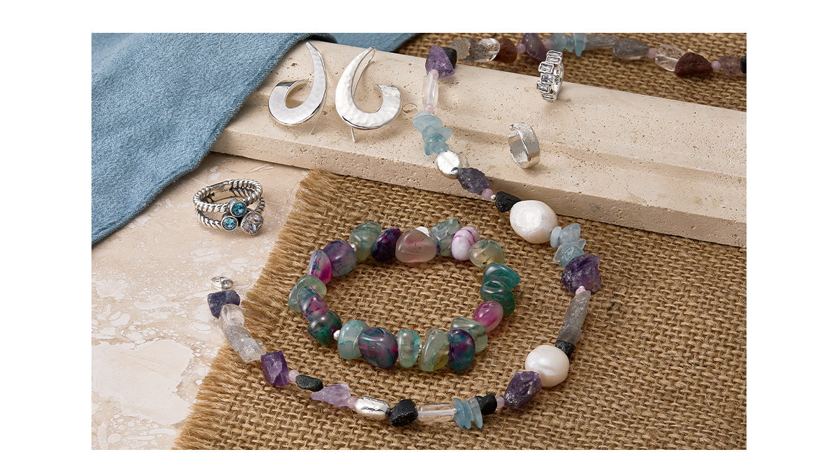 Gathered Stones Necklace