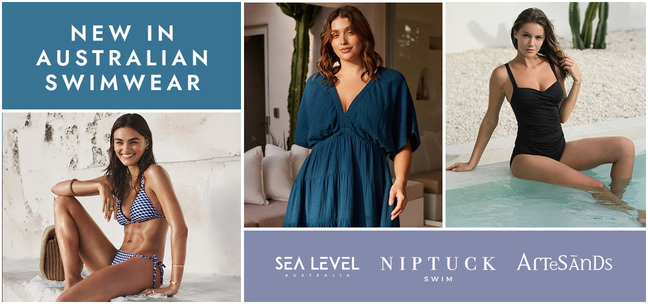 Australian Swimwear Brands incl. Sea Level, Nip Tuck & Artesands