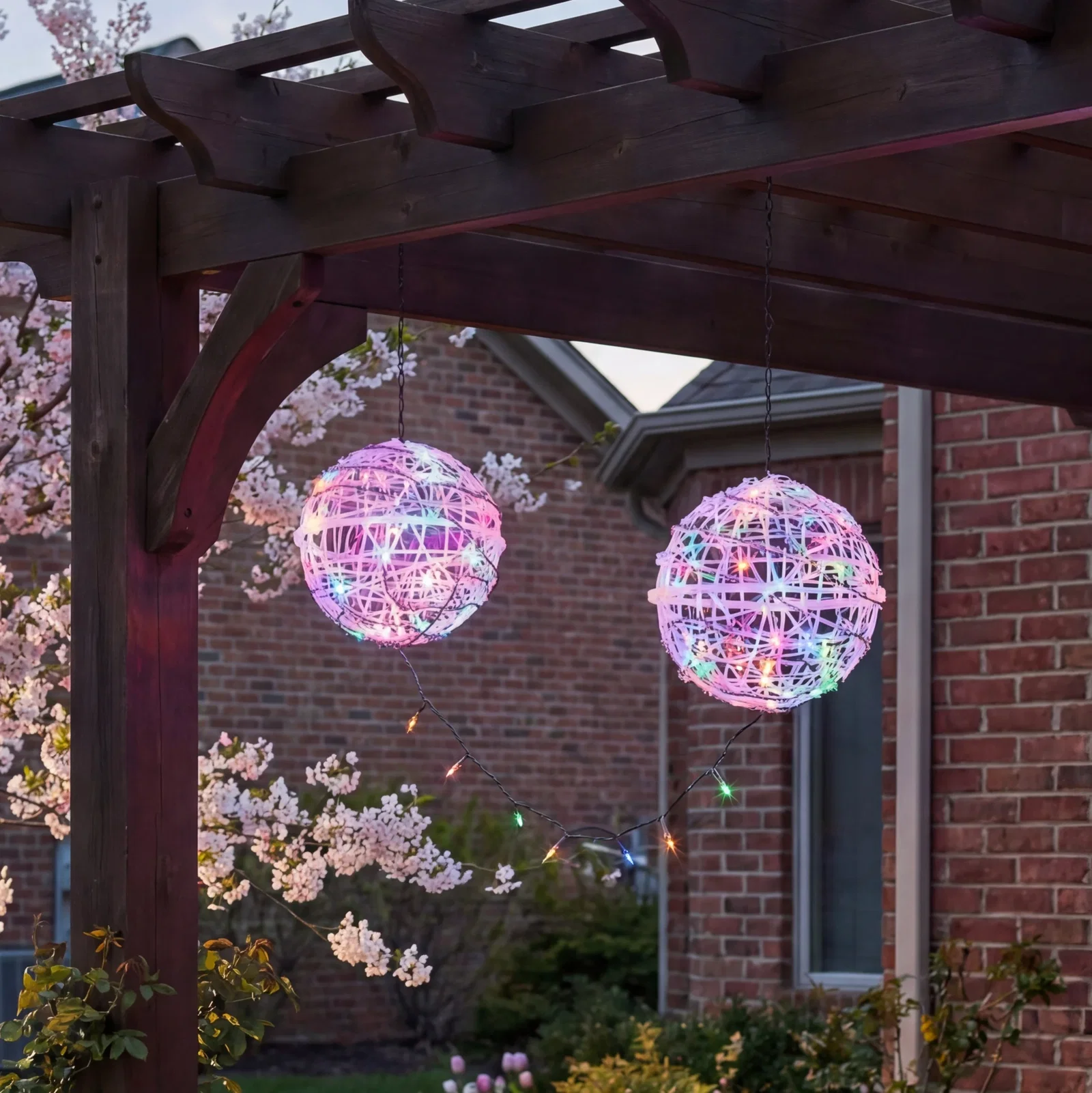 Image of Hanging Lanterns Set of 2