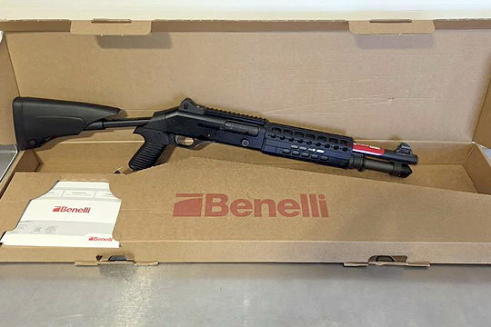 Benelli M4 Entry Semi-Auto 12-Gauge Short Barrel Shotgun w/ Telescope Stock