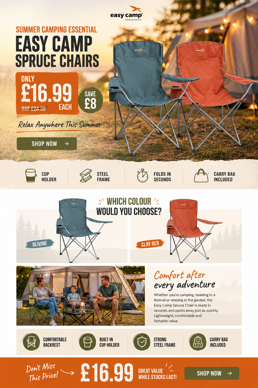 Easy Camp Spruce Chairs