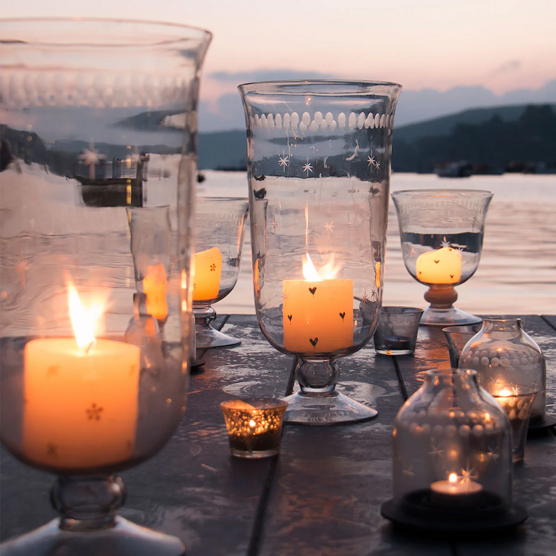 Susie Watson Designs Pillar Candles & Hurricane Vases