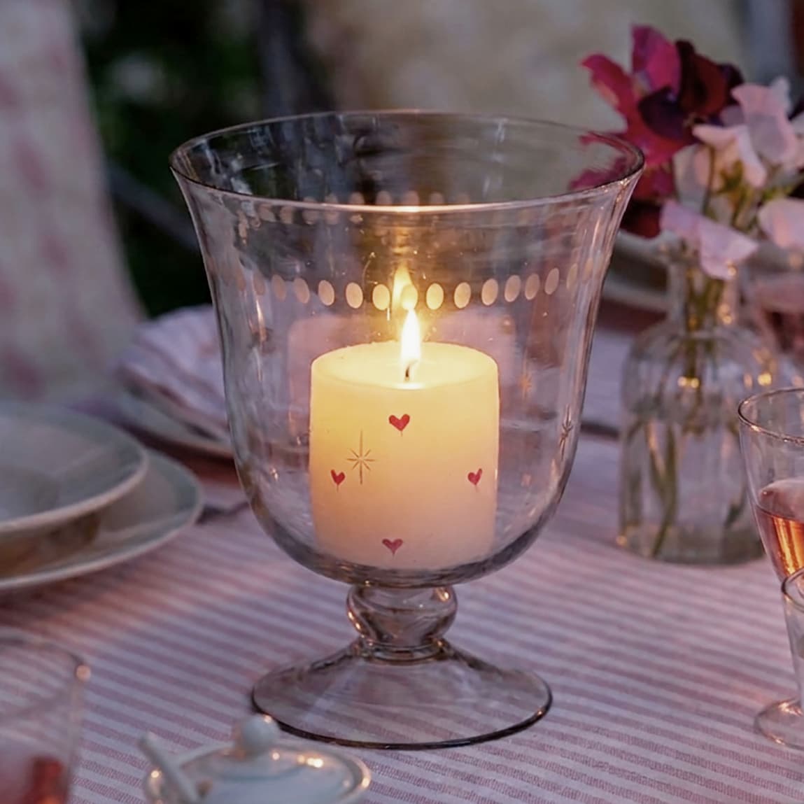 Susie Watson Designs Hurricane Vase