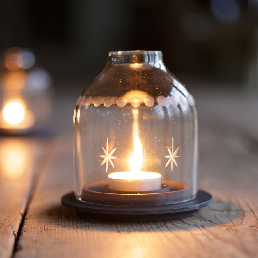 Susie Watson Designs Domed Glass Candle Holders