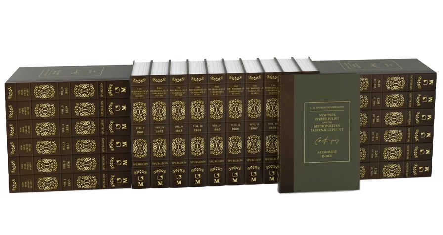 Image of C. H. Spurgeon’s Sermons Bundle, Volumes 1-22 and Index