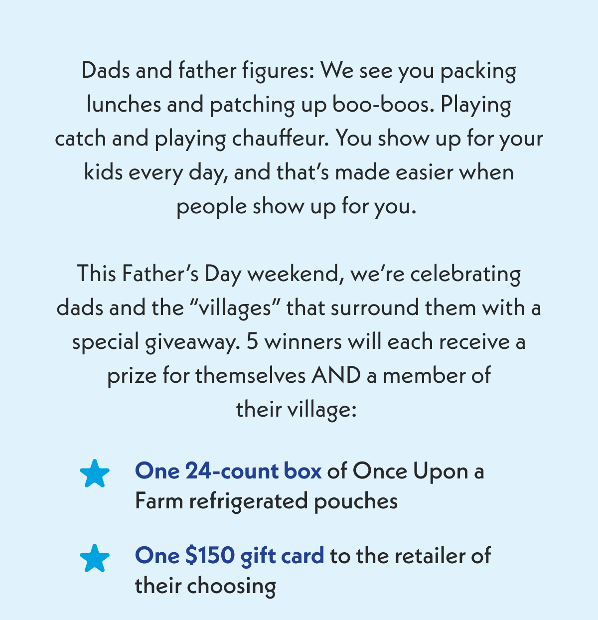 Dad and father figures! This Father's Day weekend, we're celebrating Dads! 
