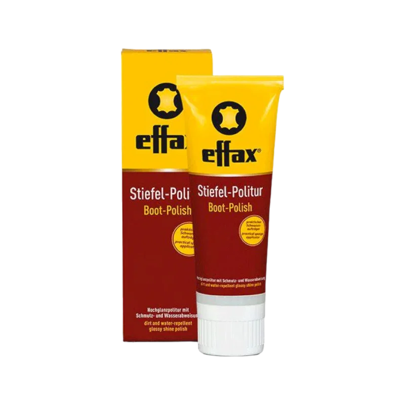 Image of Effax - Lustrant brillant noir pour bottes