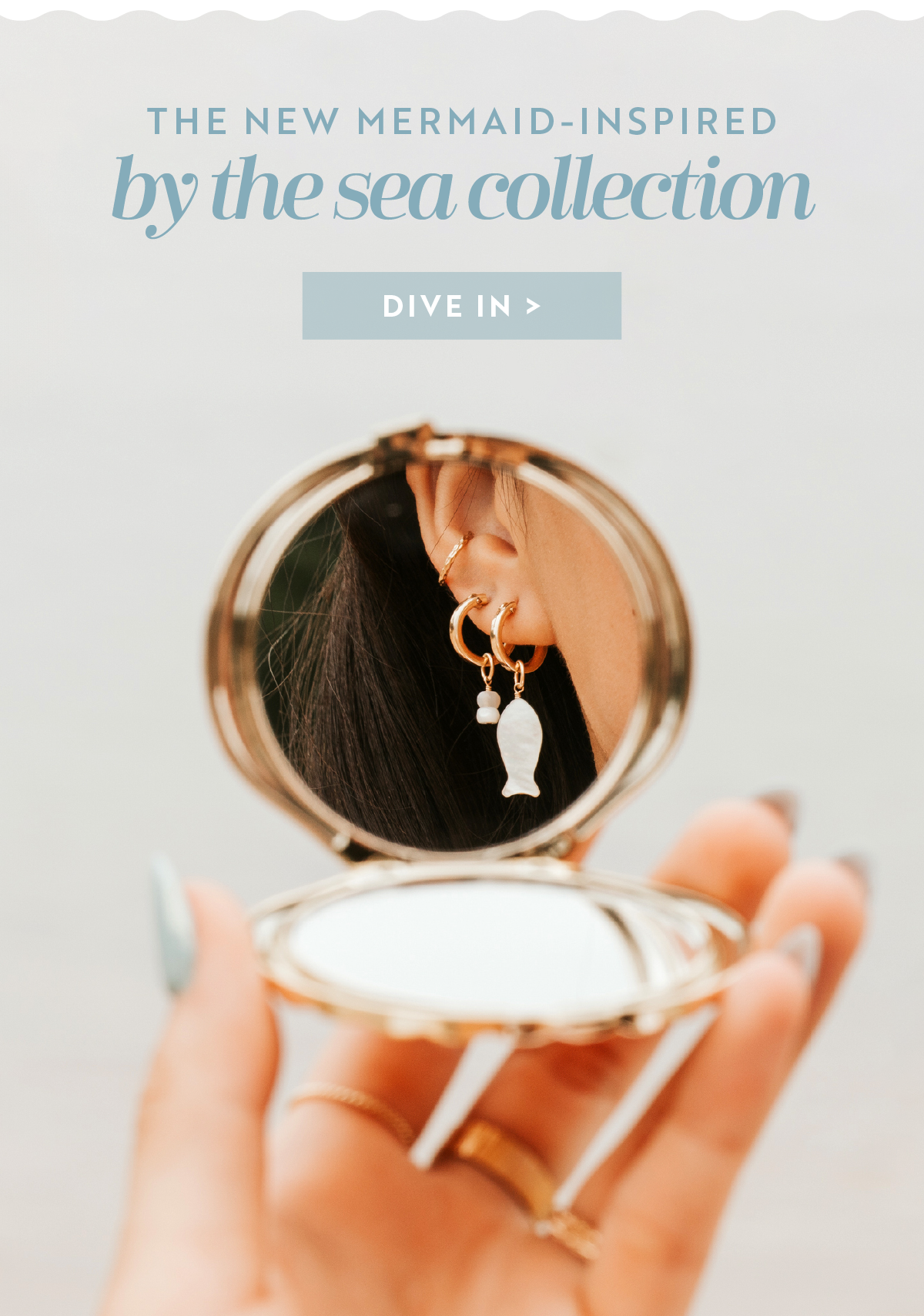 Shell-inspired, summer limited. Our NEW By The Sea Collection is here!