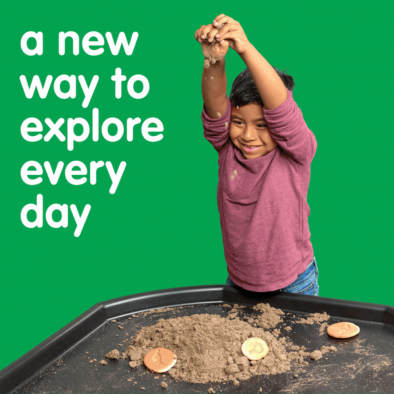 A new way to explore every day - Tuff Trays
