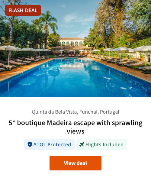 5* boutique Madeira escape with sprawling views