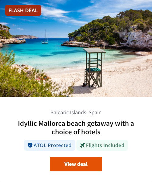 Idyllic Mallorca beach getaway with a choice of hotels