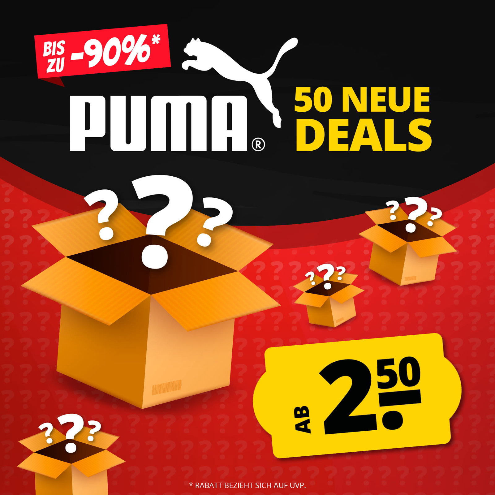PUMA 50 NEUE DEALS