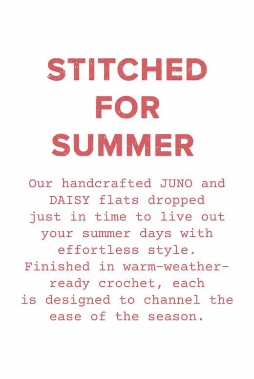 stitched for summer 