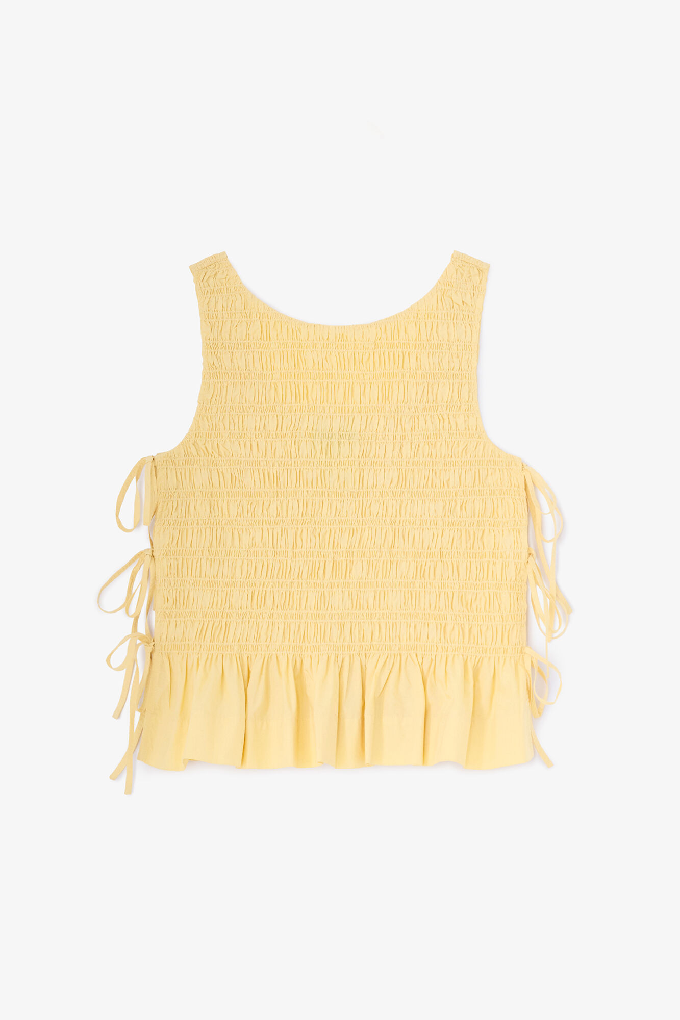 Top in Yellow Cotton