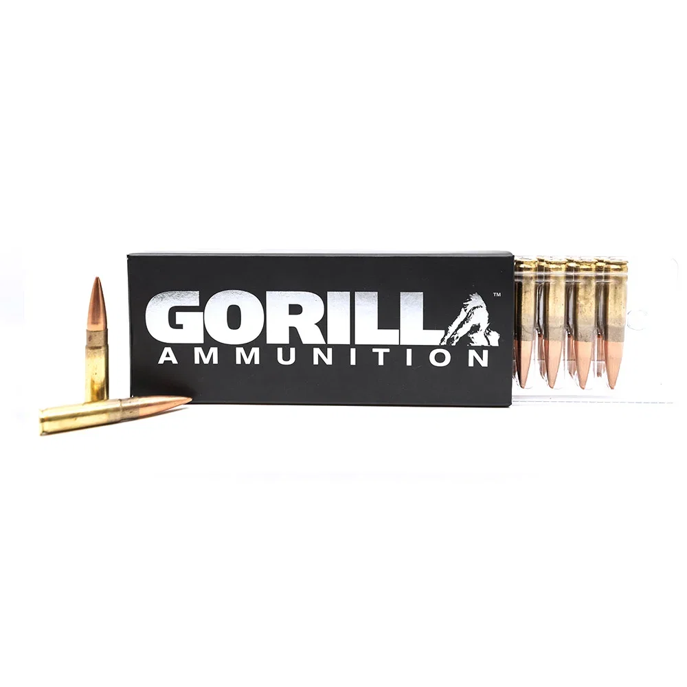 Image of Gorilla Ammunition .300 Blackout 125gr Sierra MatchKing - 20 Round Box