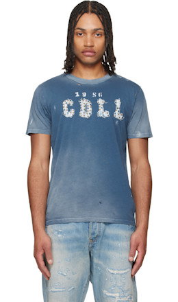 Blue Freddie Norfolk Railroad '1956 CDLL' T-shirt - COÛT DE LA LIBERTÉ