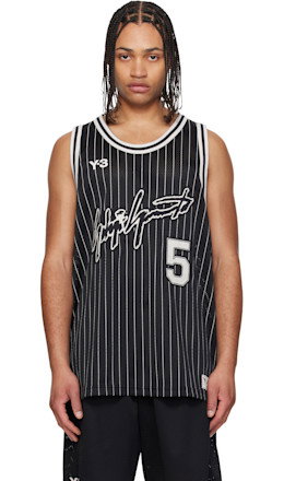 Black Anthony Edwards Basketball Jersey - Y-3